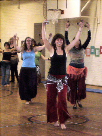 Belly Dancing Community Education Class at Pratt Community Center, Minneapolis
